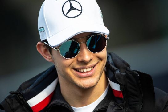 Esteban Ocon (FRA) Mercedes AMG F1 Reserve Driver.
11.04.2019. Formula 1 World Championship, Rd 3, Chinese Grand Prix, Shanghai, China, Preparation Day.
 - www.xpbimages.com, EMail: requests@xpbimages.com - copy of publication required for printed pictures. Every used picture is fee-liable. © Copyright: Bearne / XPB Images