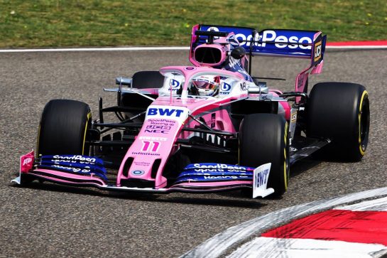 Sergio Perez (MEX) Racing Point F1 Team RP19.
12.04.2019. Formula 1 World Championship, Rd 3, Chinese Grand Prix, Shanghai, China, Practice Day.
- www.xpbimages.com, EMail: requests@xpbimages.com - copy of publication required for printed pictures. Every used picture is fee-liable. © Copyright: Bearne / XPB Images