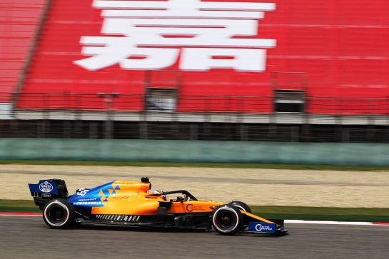 Carlos Sainz Jr (ESP) McLaren MCL34.
12.04.2019. Formula 1 World Championship, Rd 3, Chinese Grand Prix, Shanghai, China, Practice Day.
- www.xpbimages.com, EMail: requests@xpbimages.com - copy of publication required for printed pictures. Every used picture is fee-liable. © Copyright: Photo4 / XPB Images