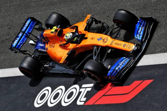 Lando Norris (GBR) McLaren MCL34.
13.04.2019. Formula 1 World Championship, Rd 3, Chinese Grand Prix, Shanghai, China, Qualifying Day.
- www.xpbimages.com, EMail: requests@xpbimages.com - copy of publication required for printed pictures. Every used picture is fee-liable. © Copyright: Bearne / XPB Images