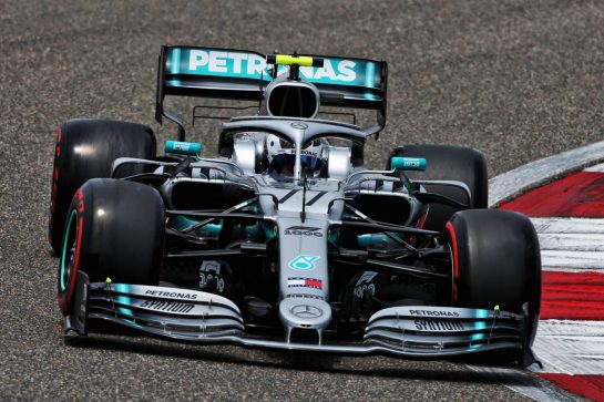 Valtteri Bottas (FIN) Mercedes AMG F1 W10.
13.04.2019. Formula 1 World Championship, Rd 3, Chinese Grand Prix, Shanghai, China, Qualifying Day.
- www.xpbimages.com, EMail: requests@xpbimages.com - copy of publication required for printed pictures. Every used picture is fee-liable. © Copyright: Moy / XPB Images