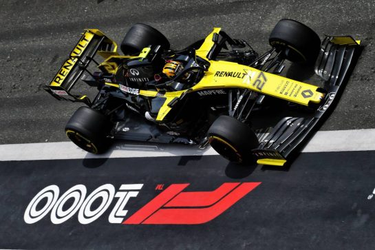 Nico Hulkenberg (GER) Renault F1 Team RS19.
13.04.2019. Formula 1 World Championship, Rd 3, Chinese Grand Prix, Shanghai, China, Qualifying Day.
- www.xpbimages.com, EMail: requests@xpbimages.com - copy of publication required for printed pictures. Every used picture is fee-liable. © Copyright: Bearne / XPB Images