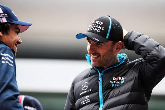 Robert Kubica (POL) Williams Racing and Lance Stroll (CDN) Racing Point F1 Team on the drivers parade.
14.04.2019. Formula 1 World Championship, Rd 3, Chinese Grand Prix, Shanghai, China, Race Day.
- www.xpbimages.com, EMail: requests@xpbimages.com - copy of publication required for printed pictures. Every used picture is fee-liable. © Copyright: Batchelor / XPB Images