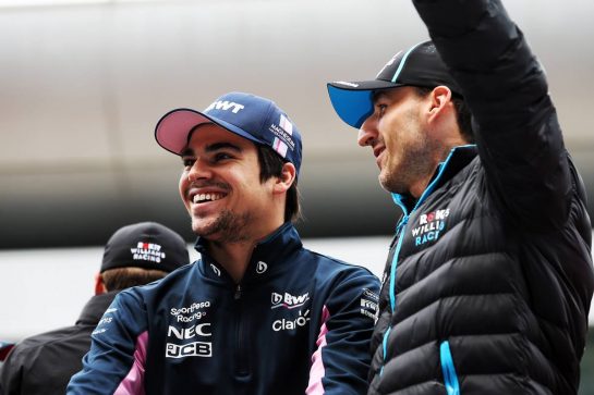 (L to R): Lance Stroll (CDN) Racing Point F1 Team and Robert Kubica (POL) Williams Racing on the drivers parade.
14.04.2019. Formula 1 World Championship, Rd 3, Chinese Grand Prix, Shanghai, China, Race Day.
- www.xpbimages.com, EMail: requests@xpbimages.com - copy of publication required for printed pictures. Every used picture is fee-liable. © Copyright: Batchelor / XPB Images