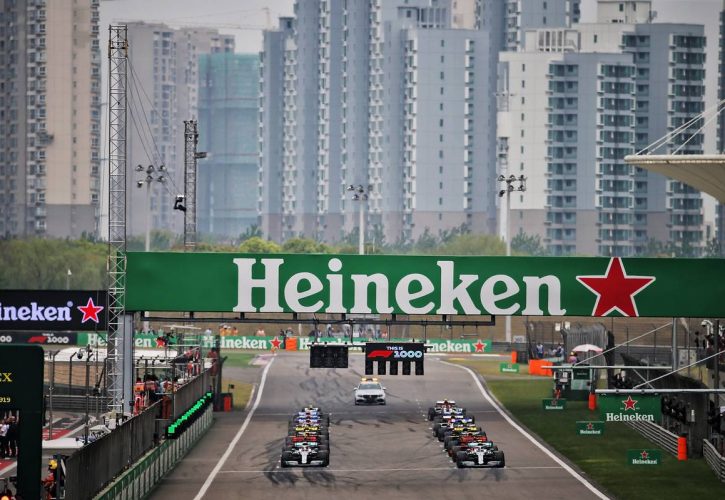 Inward racket Towards 2019 Chinese Grand Prix - Race results from Shanghai