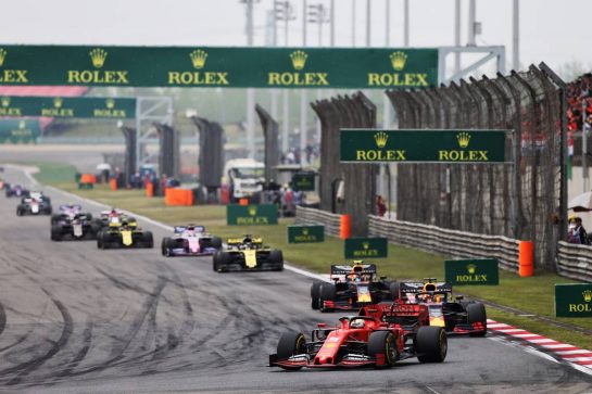 Sebastian Vettel (GER) Ferrari SF90.
14.04.2019. Formula 1 World Championship, Rd 3, Chinese Grand Prix, Shanghai, China, Race Day.
- www.xpbimages.com, EMail: requests@xpbimages.com - copy of publication required for printed pictures. Every used picture is fee-liable. © Copyright: Moy / XPB Images
