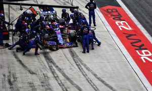 Kvyat miffed by first lap penalty but Sainz points the finger