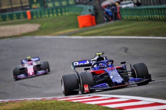 Alexander Albon (THA) Scuderia Toro Rosso STR14.
14.04.2019. Formula 1 World Championship, Rd 3, Chinese Grand Prix, Shanghai, China, Race Day.
- www.xpbimages.com, EMail: requests@xpbimages.com - copy of publication required for printed pictures. Every used picture is fee-liable. © Copyright: Batchelor / XPB Images