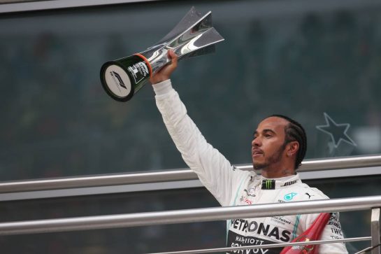 1st place Lewis Hamilton (GBR) Mercedes AMG F1.
14.04.2019. Formula 1 World Championship, Rd 3, Chinese Grand Prix, Shanghai, China, Race Day.
- www.xpbimages.com, EMail: requests@xpbimages.com - copy of publication required for printed pictures. Every used picture is fee-liable. © Copyright: Batchelor / XPB Images