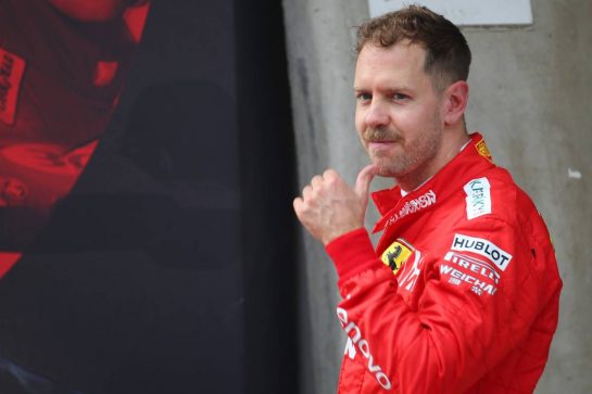 Sebastian Vettel (GER) Ferrari SF90.
14.04.2019. Formula 1 World Championship, Rd 3, Chinese Grand Prix, Shanghai, China, Race Day.
- www.xpbimages.com, EMail: requests@xpbimages.com - copy of publication required for printed pictures. Every used picture is fee-liable. © Copyright: Batchelor / XPB Images