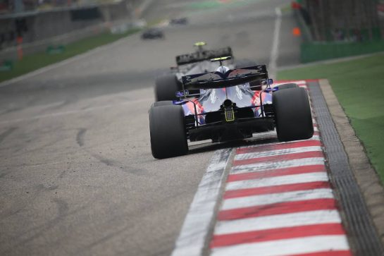 Alexander Albon (THA) Scuderia Toro Rosso STR14.
14.04.2019. Formula 1 World Championship, Rd 3, Chinese Grand Prix, Shanghai, China, Race Day.
- www.xpbimages.com, EMail: requests@xpbimages.com - copy of publication required for printed pictures. Every used picture is fee-liable. © Copyright: Batchelor / XPB Images
