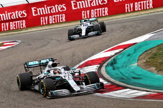 Lewis Hamilton (GBR) Mercedes AMG F1 W10.
14.04.2019. Formula 1 World Championship, Rd 3, Chinese Grand Prix, Shanghai, China, Race Day.
- www.xpbimages.com, EMail: requests@xpbimages.com - copy of publication required for printed pictures. Every used picture is fee-liable. © Copyright: Bearne / XPB Images