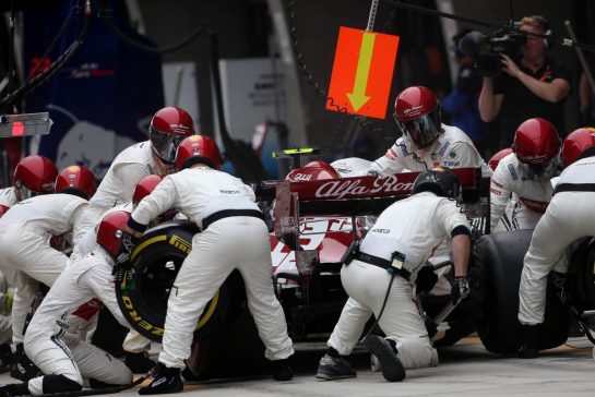 Antonio Giovinazzi (ITA), Alfa Romeo Racing 
14.04.2019. Formula 1 World Championship, Rd 3, Chinese Grand Prix, Shanghai, China, Race Day.
- www.xpbimages.com, EMail: requests@xpbimages.com - copy of publication required for printed pictures. Every used picture is fee-liable. © Copyright: Charniaux / XPB Images