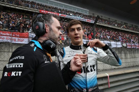 George Russell (GBR) Williams Racing FW42.
14.04.2019. Formula 1 World Championship, Rd 3, Chinese Grand Prix, Shanghai, China, Race Day.
- www.xpbimages.com, EMail: requests@xpbimages.com - copy of publication required for printed pictures. Every used picture is fee-liable. © Copyright: Batchelor / XPB Images