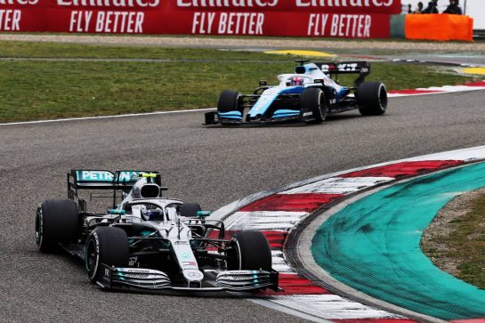 Valtteri Bottas (FIN) Mercedes AMG F1 W10.
14.04.2019. Formula 1 World Championship, Rd 3, Chinese Grand Prix, Shanghai, China, Race Day.
- www.xpbimages.com, EMail: requests@xpbimages.com - copy of publication required for printed pictures. Every used picture is fee-liable. © Copyright: Photo4 / XPB Images