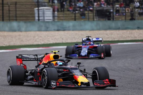 Max Verstappen (NLD) Red Bull Racing RB15.
14.04.2019. Formula 1 World Championship, Rd 3, Chinese Grand Prix, Shanghai, China, Race Day.
- www.xpbimages.com, EMail: requests@xpbimages.com - copy of publication required for printed pictures. Every used picture is fee-liable. © Copyright: Photo4 / XPB Images