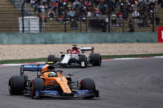 Lando Norris (GBR) McLaren MCL34.
14.04.2019. Formula 1 World Championship, Rd 3, Chinese Grand Prix, Shanghai, China, Race Day.
- www.xpbimages.com, EMail: requests@xpbimages.com - copy of publication required for printed pictures. Every used picture is fee-liable. © Copyright: Photo4 / XPB Images