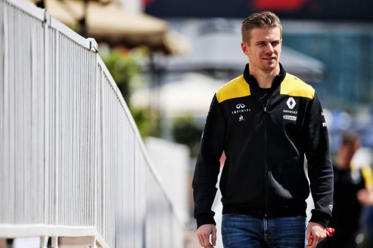 Nico Hulkenberg (GER) Renault F1 Team.
26.04.2019. Formula 1 World Championship, Rd 4, Azerbaijan Grand Prix, Baku Street Circuit, Azerbaijan, Practice Day.
- www.xpbimages.com, EMail: requests@xpbimages.com - copy of publication required for printed pictures. Every used picture is fee-liable. © Copyright: Batchelor / XPB Images