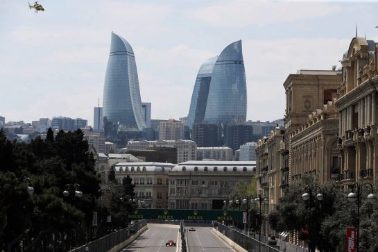 (L to R): Charles Leclerc (MON) Ferrari SF90 and Sebastian Vettel (GER) Ferrari SF90.
26.04.2019. Formula 1 World Championship, Rd 4, Azerbaijan Grand Prix, Baku Street Circuit, Azerbaijan, Practice Day.
- www.xpbimages.com, EMail: requests@xpbimages.com - copy of publication required for printed pictures. Every used picture is fee-liable. © Copyright: Charniaux / XPB Images