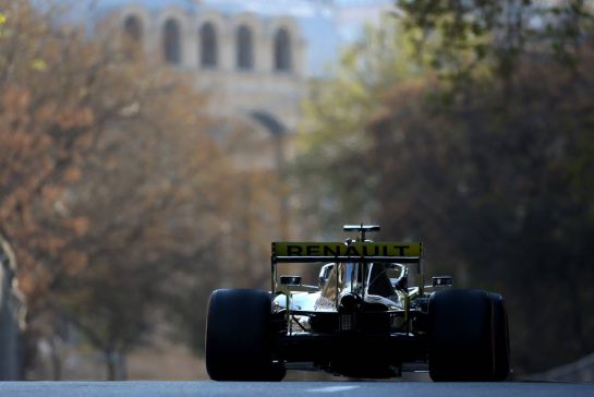 Daniel Ricciardo (AUS), Renault F1 Team 
26.04.2019. Formula 1 World Championship, Rd 4, Azerbaijan Grand Prix, Baku Street Circuit, Azerbaijan, Practice Day.
- www.xpbimages.com, EMail: requests@xpbimages.com - copy of publication required for printed pictures. Every used picture is fee-liable. © Copyright: Charniaux / XPB Images