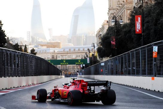 Charles Leclerc (MON) Ferrari SF90.
26.04.2019. Formula 1 World Championship, Rd 4, Azerbaijan Grand Prix, Baku Street Circuit, Azerbaijan, Practice Day.
- www.xpbimages.com, EMail: requests@xpbimages.com - copy of publication required for printed pictures. Every used picture is fee-liable. © Copyright: Photo4 / XPB Images