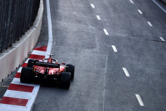 Sebastian Vettel (GER) Ferrari SF90.
26.04.2019. Formula 1 World Championship, Rd 4, Azerbaijan Grand Prix, Baku Street Circuit, Azerbaijan, Practice Day.
- www.xpbimages.com, EMail: requests@xpbimages.com - copy of publication required for printed pictures. Every used picture is fee-liable. © Copyright: Photo4 / XPB Images
