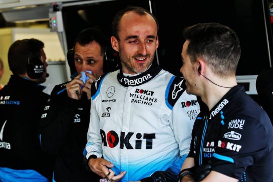 Robert Kubica (POL) Williams Racing.
27.04.2019. Formula 1 World Championship, Rd 4, Azerbaijan Grand Prix, Baku Street Circuit, Azerbaijan, Qualifying Day.
- www.xpbimages.com, EMail: requests@xpbimages.com - copy of publication required for printed pictures. Every used picture is fee-liable. © Copyright: Batchelor / XPB Images