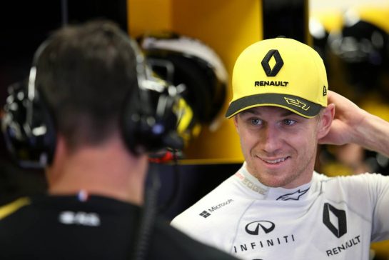 Nico Hulkenberg (GER), Renault Sport F1 Team 
27.04.2019. Formula 1 World Championship, Rd 4, Azerbaijan Grand Prix, Baku Street Circuit, Azerbaijan, Qualifying Day.
- www.xpbimages.com, EMail: requests@xpbimages.com - copy of publication required for printed pictures. Every used picture is fee-liable. © Copyright: Charniaux / XPB Images
