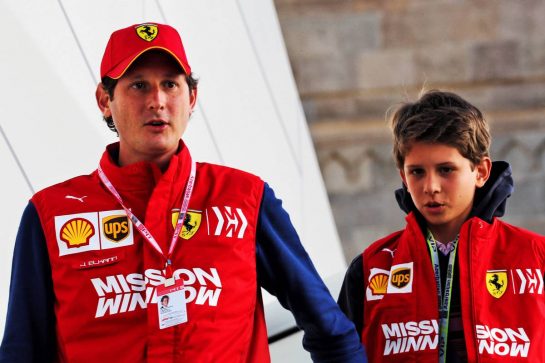 John Elkann (ITA) FIAT Chrysler Automobiles Chairman.
27.04.2019. Formula 1 World Championship, Rd 4, Azerbaijan Grand Prix, Baku Street Circuit, Azerbaijan, Qualifying Day.
- www.xpbimages.com, EMail: requests@xpbimages.com - copy of publication required for printed pictures. Every used picture is fee-liable. © Copyright: Photo4 / XPB Images