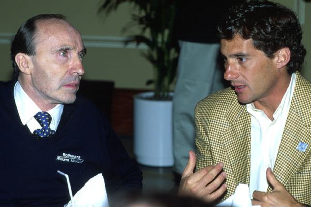 Ayrton Senna's tragic death still leaves 'pain in eyes' of Sir Frank  Williams 25 years on