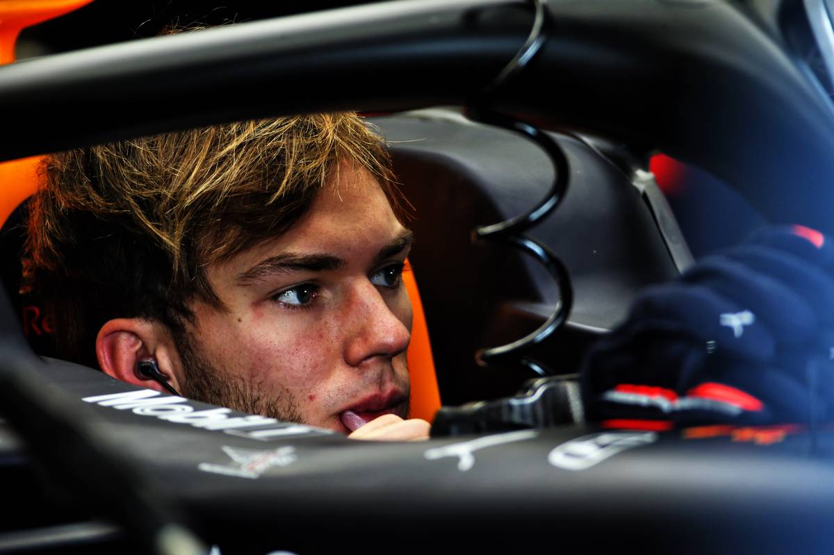 Pierre Gasly (FRA) Red Bull Racing RB15.