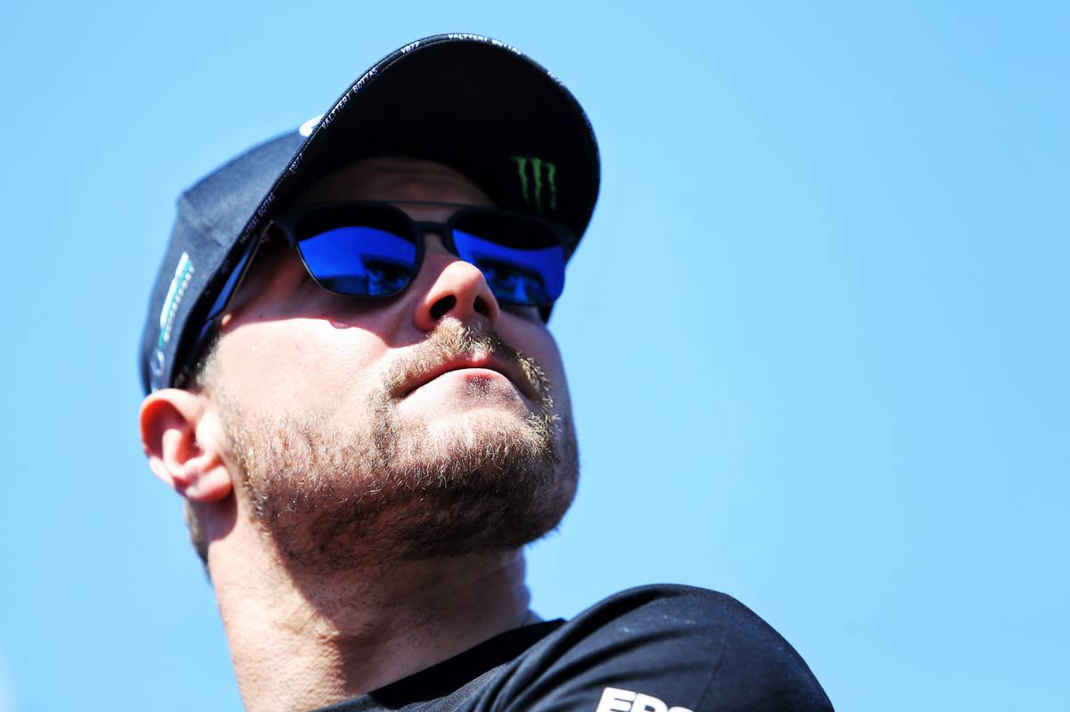 Valtteri Bottas (FIN) Mercedes AMG F1 on the drivers parade. 28.04.2019.