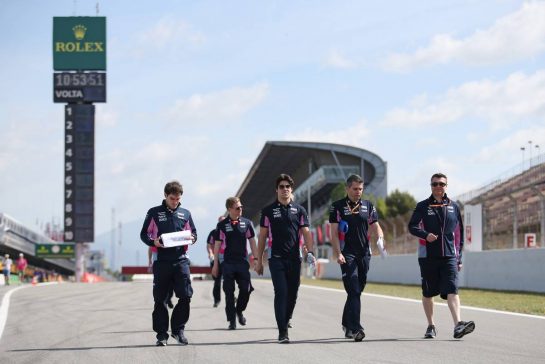 Lance Stroll (CDN), Racing Point
09.05.2019. Formula 1 World Championship, Rd 5, Spanish Grand Prix, Barcelona, Spain, Preparation Day.
- www.xpbimages.com, EMail: requests@xpbimages.com - copy of publication required for printed pictures. Every used picture is fee-liable. © Copyright: Charniaux / XPB Images