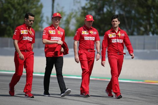 Charles Leclerc (FRA), Scuderia Ferrari
09.05.2019. Formula 1 World Championship, Rd 5, Spanish Grand Prix, Barcelona, Spain, Preparation Day.
- www.xpbimages.com, EMail: requests@xpbimages.com - copy of publication required for printed pictures. Every used picture is fee-liable. © Copyright: Charniaux / XPB Images