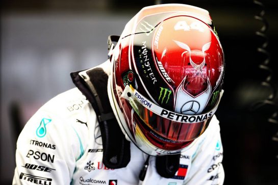 Lewis Hamilton (GBR) Mercedes AMG F1.
10.05.2019. Formula 1 World Championship, Rd 5, Spanish Grand Prix, Barcelona, Spain, Practice Day.
- www.xpbimages.com, EMail: requests@xpbimages.com - copy of publication required for printed pictures. Every used picture is fee-liable. © Copyright: Batchelor / XPB Images