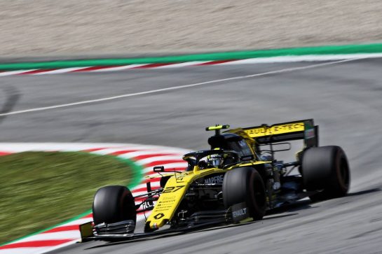 Nico Hulkenberg (GER) Renault F1 Team RS19.
10.05.2019. Formula 1 World Championship, Rd 5, Spanish Grand Prix, Barcelona, Spain, Practice Day.
- www.xpbimages.com, EMail: requests@xpbimages.com - copy of publication required for printed pictures. Every used picture is fee-liable. © Copyright: Moy / XPB Images