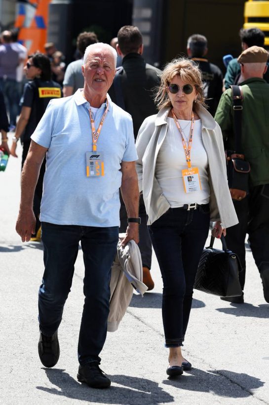 (L to R): Rolf Schumacher (GER) with his wife Barbara Schumacher (GER).
10.05.2019. Formula 1 World Championship, Rd 5, Spanish Grand Prix, Barcelona, Spain, Practice Day.
- www.xpbimages.com, EMail: requests@xpbimages.com - copy of publication required for printed pictures. Every used picture is fee-liable. © Copyright: Moy / XPB Images