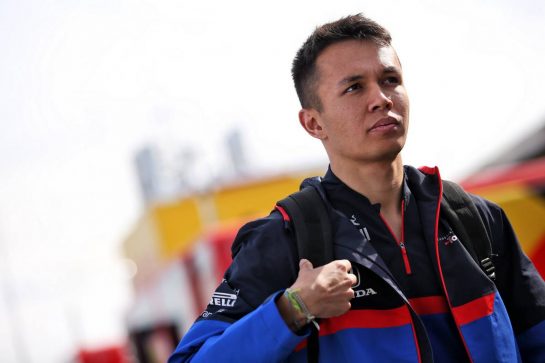Alexander Albon (THA) Scuderia Toro Rosso.
11.05.2019. Formula 1 World Championship, Rd 5, Spanish Grand Prix, Barcelona, Spain, Qualifying Day.
- www.xpbimages.com, EMail: requests@xpbimages.com - copy of publication required for printed pictures. Every used picture is fee-liable. © Copyright: Batchelor / XPB Images