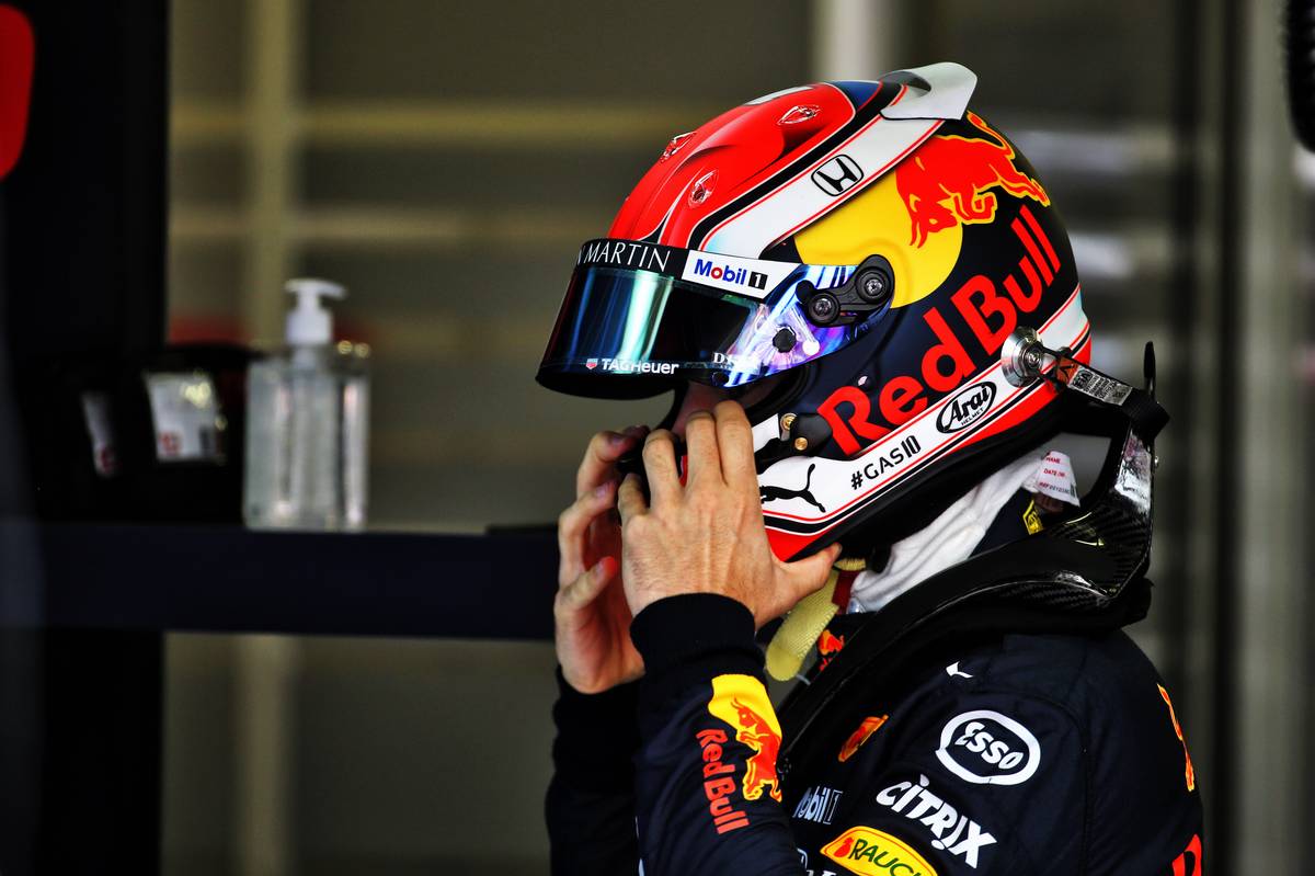 Pierre Gasly (FRA) Red Bull Racing.