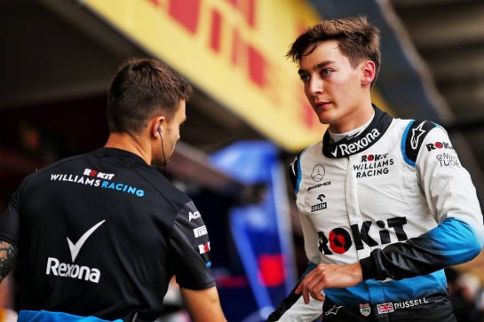 George Russell (GBR) Williams Racing.
11.05.2019. Formula 1 World Championship, Rd 5, Spanish Grand Prix, Barcelona, Spain, Qualifying Day.
- www.xpbimages.com, EMail: requests@xpbimages.com - copy of publication required for printed pictures. Every used picture is fee-liable. © Copyright: Batchelor / XPB Images