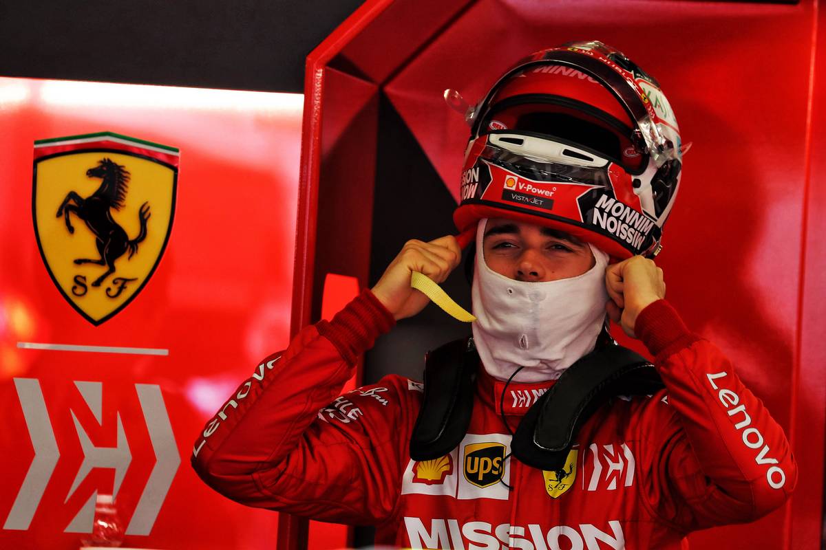 Charles Leclerc (MON) Ferrari.