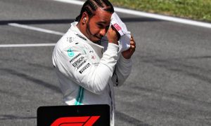 Hamilton hampered by battery issue in Barcelona qualifying