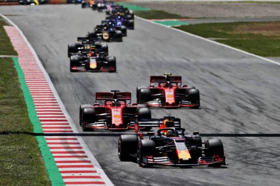 Max Verstappen (NLD) Red Bull Racing RB15.
12.05.2019. Formula 1 World Championship, Rd 5, Spanish Grand Prix, Barcelona, Spain, Race Day.
- www.xpbimages.com, EMail: requests@xpbimages.com - copy of publication required for printed pictures. Every used picture is fee-liable. © Copyright: Bearne / XPB Images