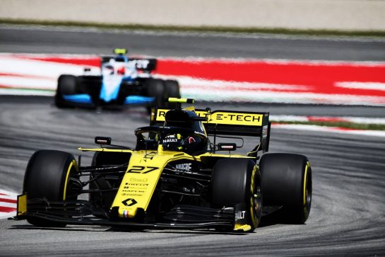 Nico Hulkenberg (GER) Renault F1 Team RS19.
12.05.2019. Formula 1 World Championship, Rd 5, Spanish Grand Prix, Barcelona, Spain, Race Day.
- www.xpbimages.com, EMail: requests@xpbimages.com - copy of publication required for printed pictures. Every used picture is fee-liable. © Copyright: Batchelor / XPB Images