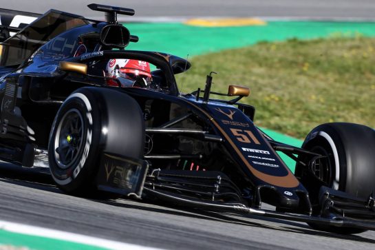 Pietro Fittipaldi (BRA) Haas VF-19 Test Driver.
14.05.2019. Formula One In Season Testing, Day One, Barcelona, Spain. Tuesday.
- www.xpbimages.com, EMail: requests@xpbimages.com - copy of publication required for printed pictures. Every used picture is fee-liable. © Copyright: Charniaux / XPB Images