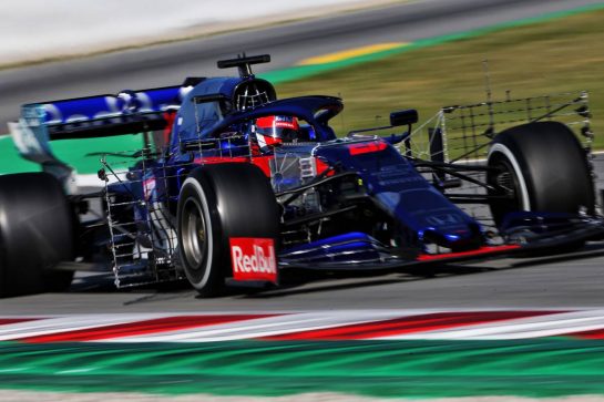 Daniil Kvyat (RUS) Scuderia Toro Rosso STR14.
14.05.2019. Formula One In Season Testing, Day One, Barcelona, Spain. Tuesday.
- www.xpbimages.com, EMail: requests@xpbimages.com - copy of publication required for printed pictures. Every used picture is fee-liable. © Copyright: Charniaux / XPB Images