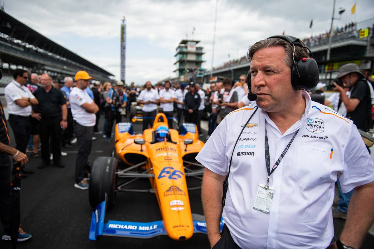 Zak Brown (USA) McLaren Executive Director. 19.05.2019. Indianapolis 500 Qualifying, USA.