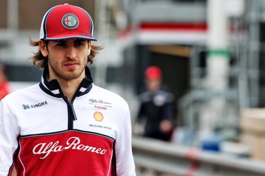 Antonio Giovinazzi (ITA) Alfa Romeo Racing.
22.05.2019. Formula 1 World Championship, Rd 6, Monaco Grand Prix, Monte Carlo, Monaco, Preparation Day.
- www.xpbimages.com, EMail: requests@xpbimages.com - copy of publication required for printed pictures. Every used picture is fee-liable. © Copyright: Batchelor / XPB Images
