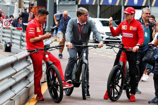 Charles Leclerc (MON) Ferrari.
22.05.2019. Formula 1 World Championship, Rd 6, Monaco Grand Prix, Monte Carlo, Monaco, Preparation Day.
- www.xpbimages.com, EMail: requests@xpbimages.com - copy of publication required for printed pictures. Every used picture is fee-liable. © Copyright: Batchelor / XPB Images