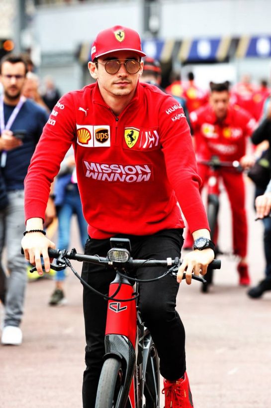 Charles Leclerc (MON) Ferrari.
22.05.2019. Formula 1 World Championship, Rd 6, Monaco Grand Prix, Monte Carlo, Monaco, Preparation Day.
- www.xpbimages.com, EMail: requests@xpbimages.com - copy of publication required for printed pictures. Every used picture is fee-liable. © Copyright: Batchelor / XPB Images